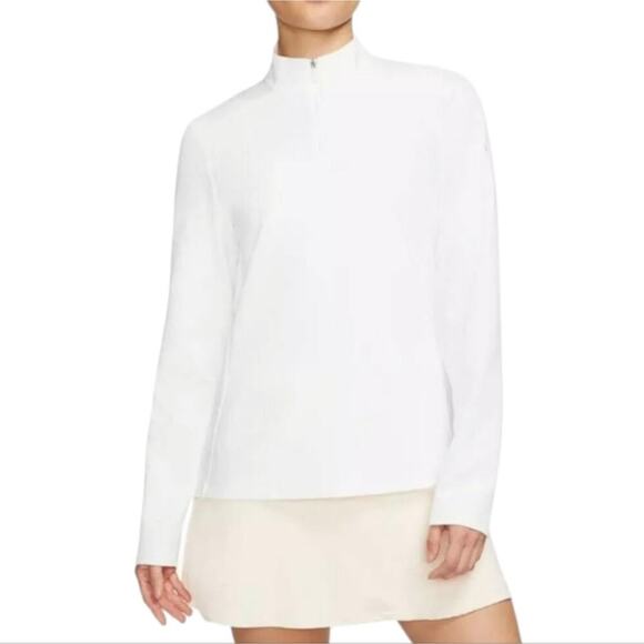 Nike Dri-FIT UV Victory Golf Jacket Women's Full Zip Lightweight Athletic White - Picture 2 of 14